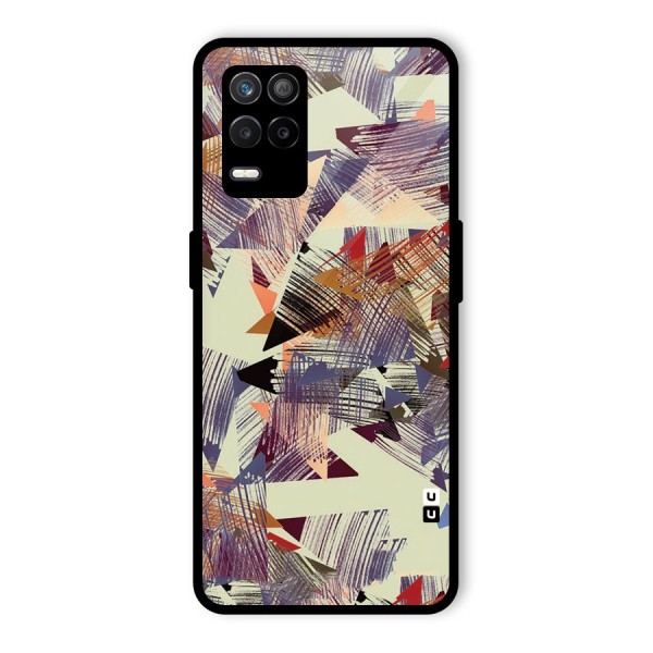 Abstract Sketch Glass Back Case for Realme 9 5G