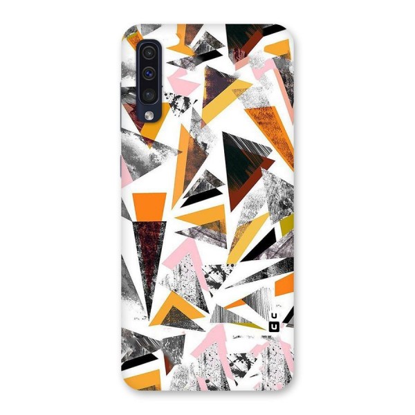 Abstract Sketchy Triangles Back Case for Galaxy A50