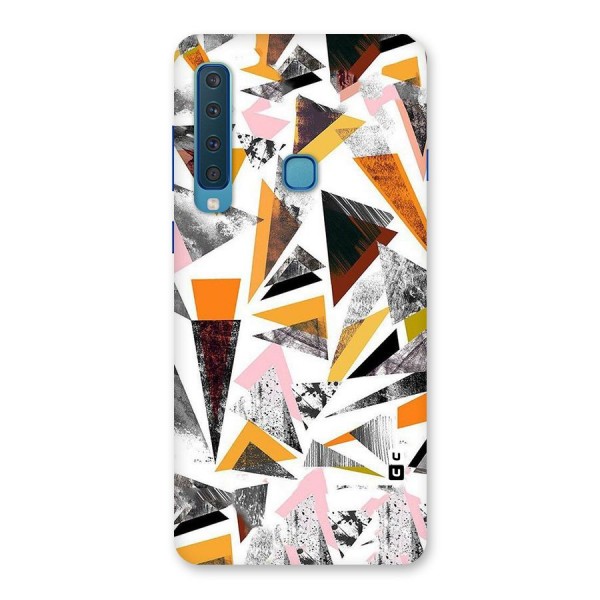 Abstract Sketchy Triangles Back Case for Galaxy A9 (2018)