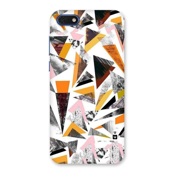 Abstract Sketchy Triangles Back Case for Honor 7s