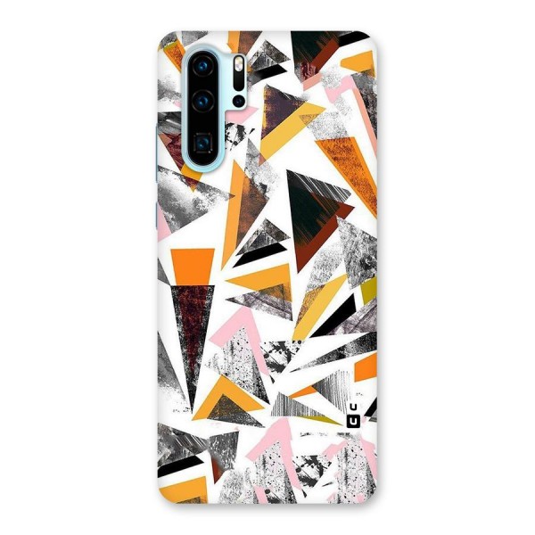 Abstract Sketchy Triangles Back Case for Huawei P30 Pro