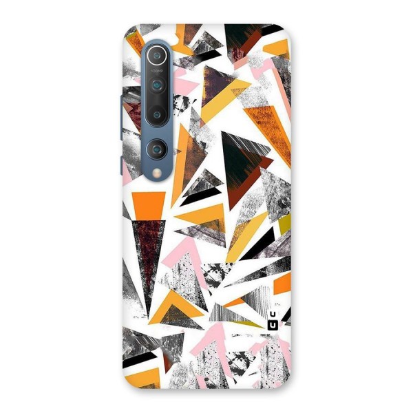 Abstract Sketchy Triangles Back Case for Mi 10