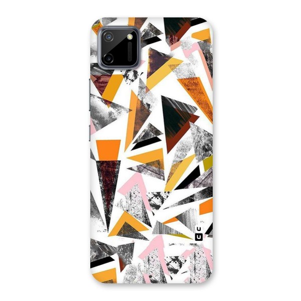 Abstract Sketchy Triangles Back Case for Realme C11