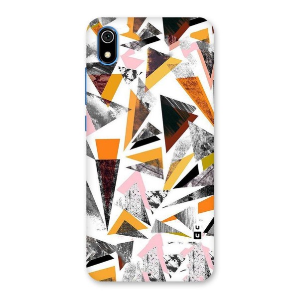 Abstract Sketchy Triangles Back Case for Redmi 7A