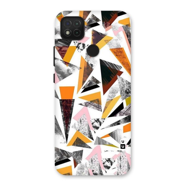 Abstract Sketchy Triangles Back Case for Redmi 9C