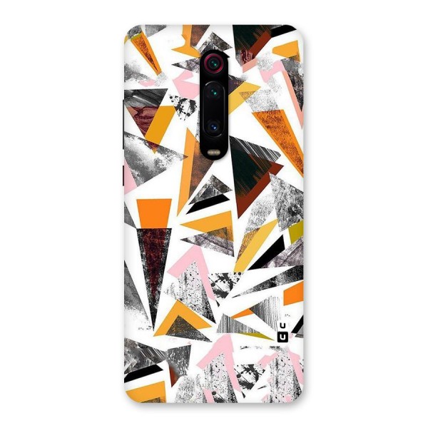 Abstract Sketchy Triangles Back Case for Redmi K20 Pro