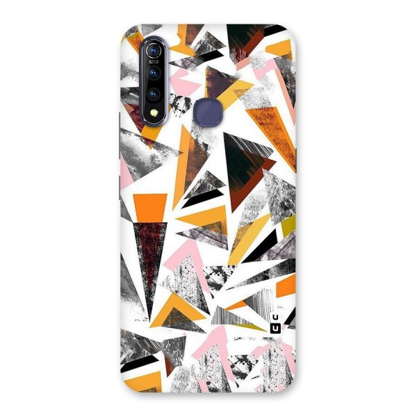 Abstract Sketchy Triangles Back Case for Vivo Z1 Pro