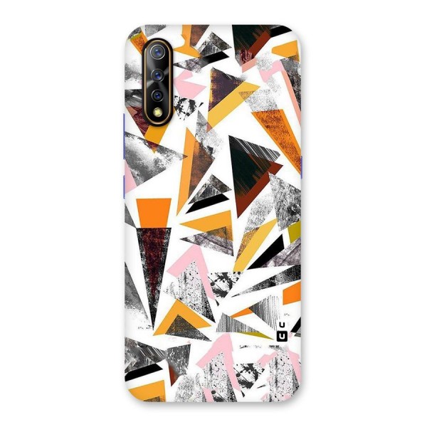 Abstract Sketchy Triangles Back Case for Vivo Z1x