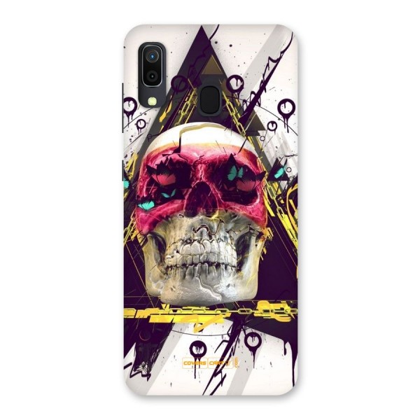 Abstract Skull Back Case for Galaxy A20