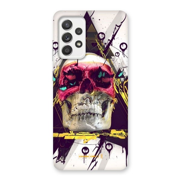 Abstract Skull Back Case for Galaxy A52