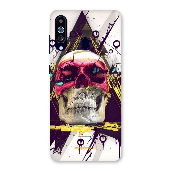 Abstract Skull Back Case for Galaxy A60