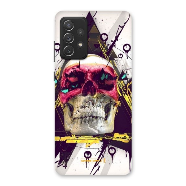 Abstract Skull Back Case for Galaxy A72