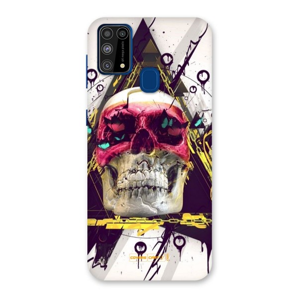 Abstract Skull Back Case for Galaxy F41