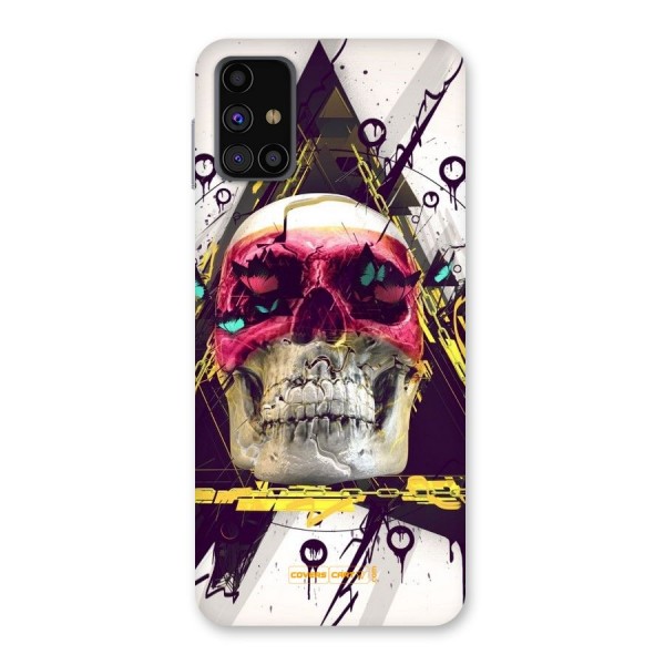 Abstract Skull Back Case for Galaxy M31s