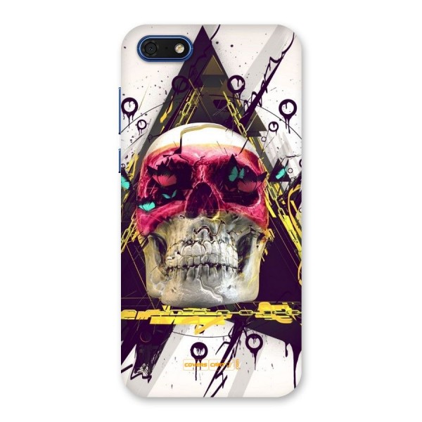 Abstract Skull Back Case for Honor 7s