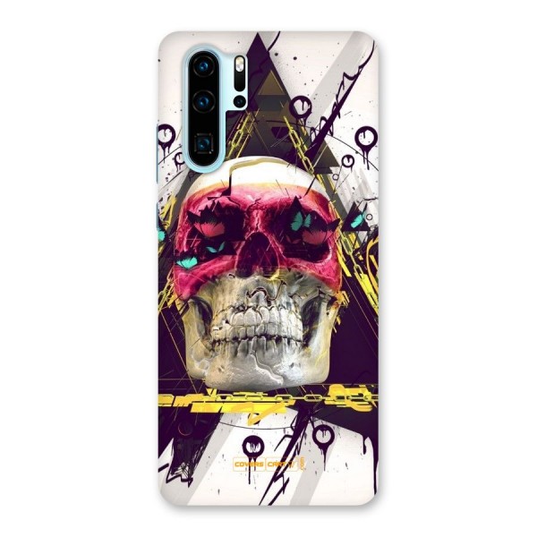 Abstract Skull Back Case for Huawei P30 Pro