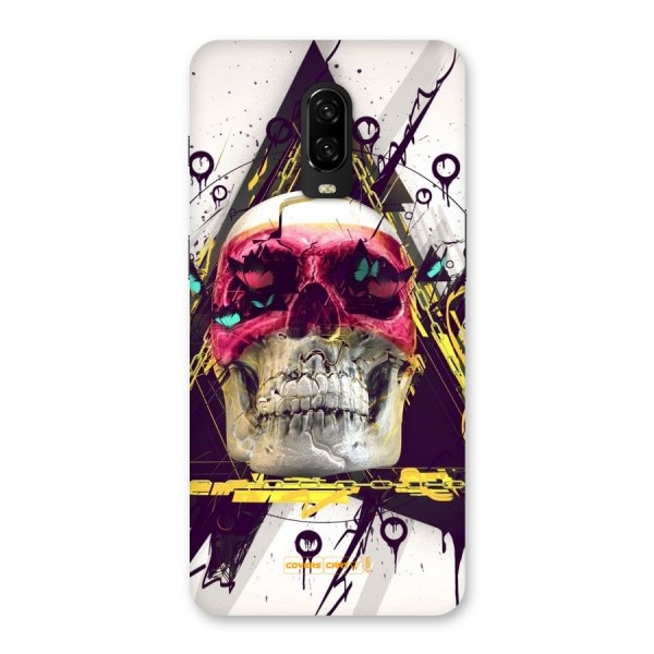 Abstract Skull Back Case for OnePlus 6T