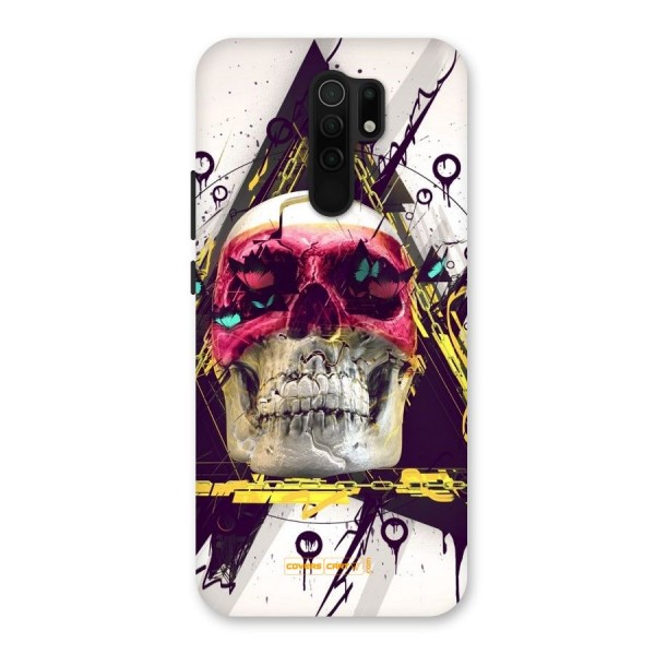 Abstract Skull Back Case for Redmi 9 Prime