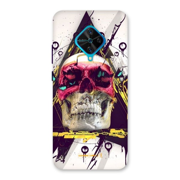 Abstract Skull Back Case for Vivo S1 Pro