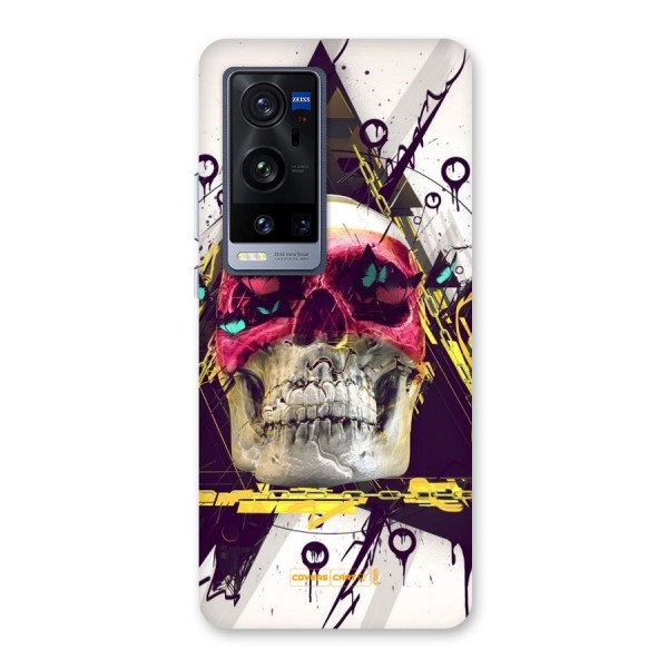 Abstract Skull Back Case for Vivo X60 Pro Plus