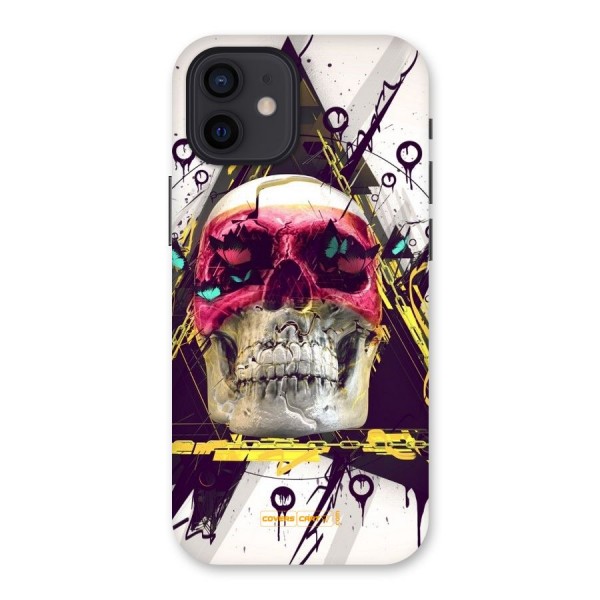 Abstract Skull Back Case for iPhone 12