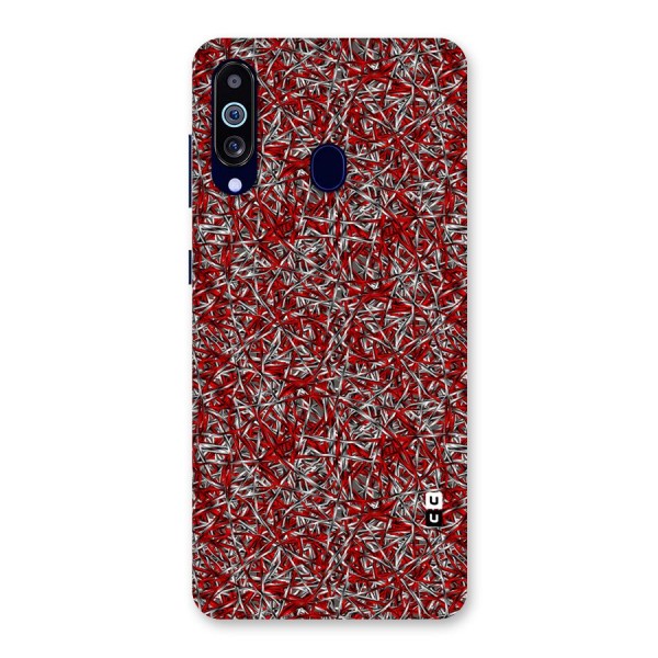 Abstract Threads Back Case for Galaxy A60