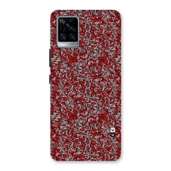 Abstract Threads Back Case for Vivo V20 Pro