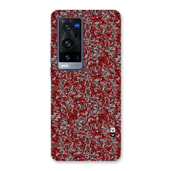 Abstract Threads Back Case for Vivo X60 Pro Plus