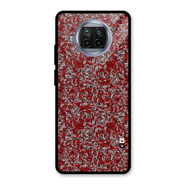 Abstract Threads Glass Back Case for Mi 10i