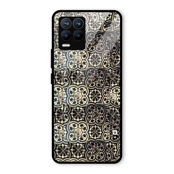 Abstract Tile Glass Back Case for Realme 8 Pro