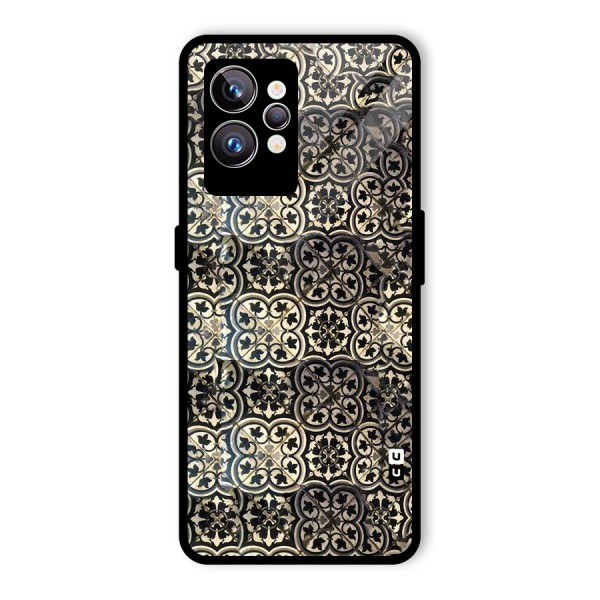 Abstract Tile Glass Back Case for Realme GT2 Pro