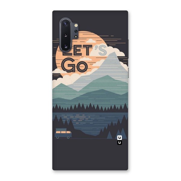 Abstract Travel Back Case for Galaxy Note 10 Plus