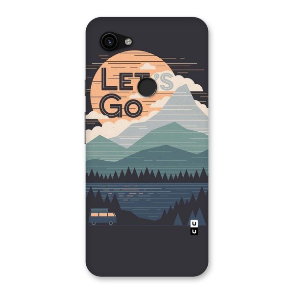 Abstract Travel Back Case for Google Pixel 3a XL