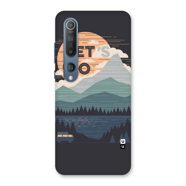 Abstract Travel Back Case for Mi 10