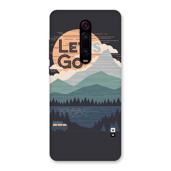 Abstract Travel Back Case for Redmi K20 Pro