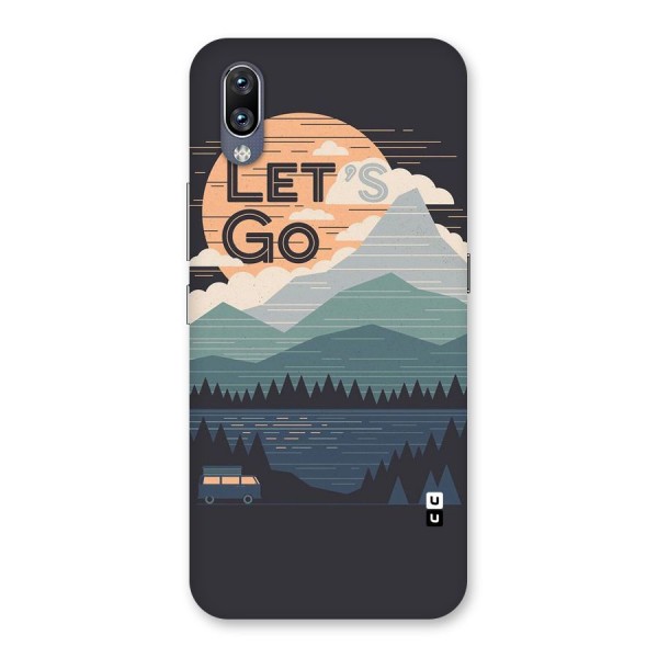 Abstract Travel Back Case for Vivo NEX