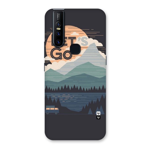 Abstract Travel Back Case for Vivo V15