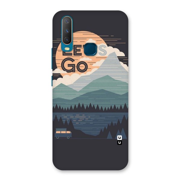 Abstract Travel Back Case for Vivo Y17