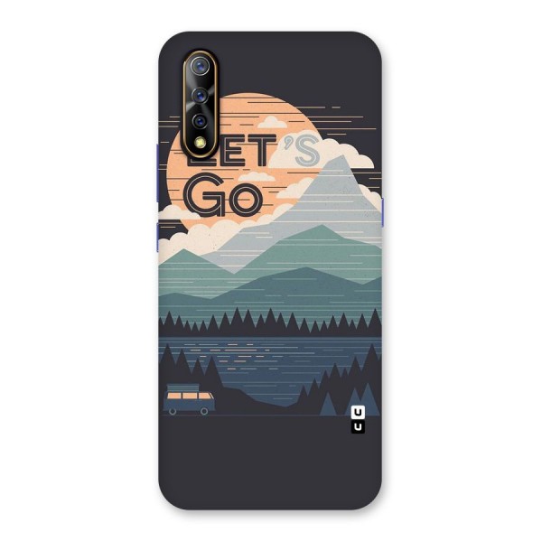 Abstract Travel Back Case for Vivo Z1x