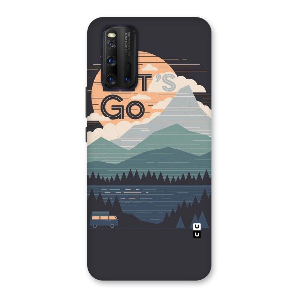 Abstract Travel Back Case for Vivo iQOO 3