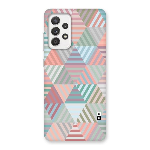 Abstract Triangle Lines Back Case for Galaxy A52