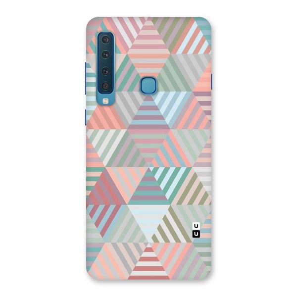 Abstract Triangle Lines Back Case for Galaxy A9 (2018)