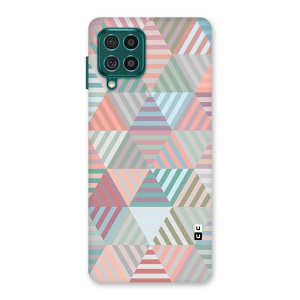 Abstract Triangle Lines Back Case for Galaxy F62