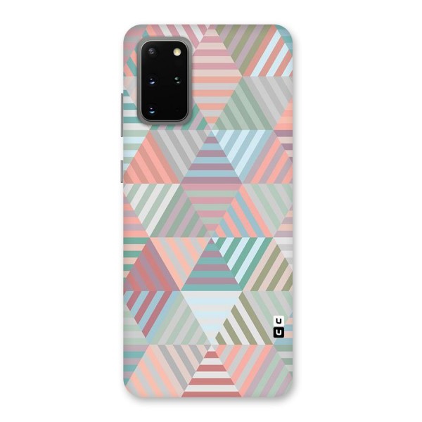 Abstract Triangle Lines Back Case for Galaxy S20 Plus