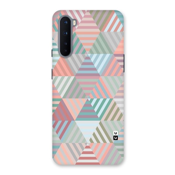 Abstract Triangle Lines Back Case for OnePlus Nord