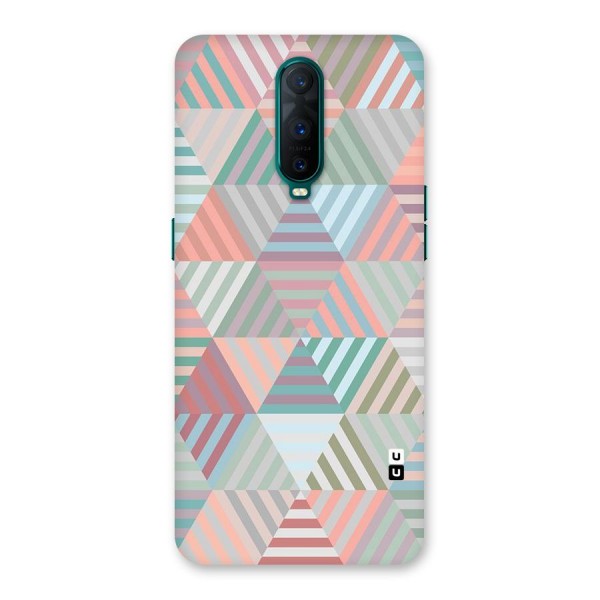 Abstract Triangle Lines Back Case for Oppo R17 Pro