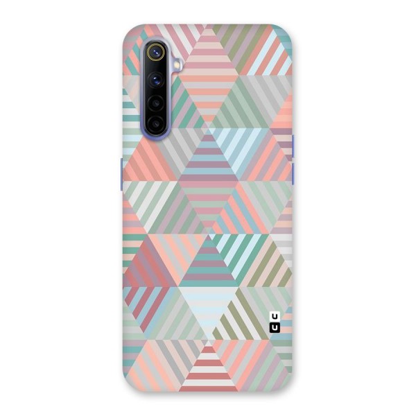 Abstract Triangle Lines Back Case for Realme 6