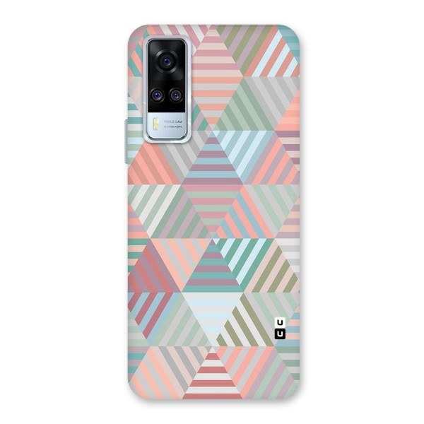 Abstract Triangle Lines Back Case for Vivo Y51A