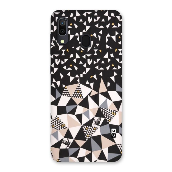 Abstract Varied Triangles Back Case for Galaxy A20