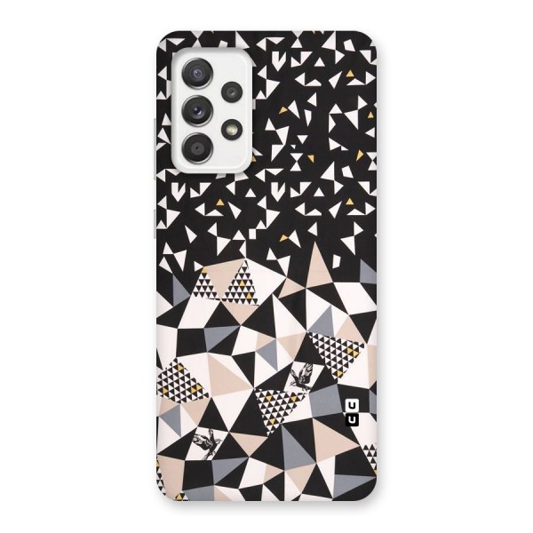 Abstract Varied Triangles Back Case for Galaxy A52